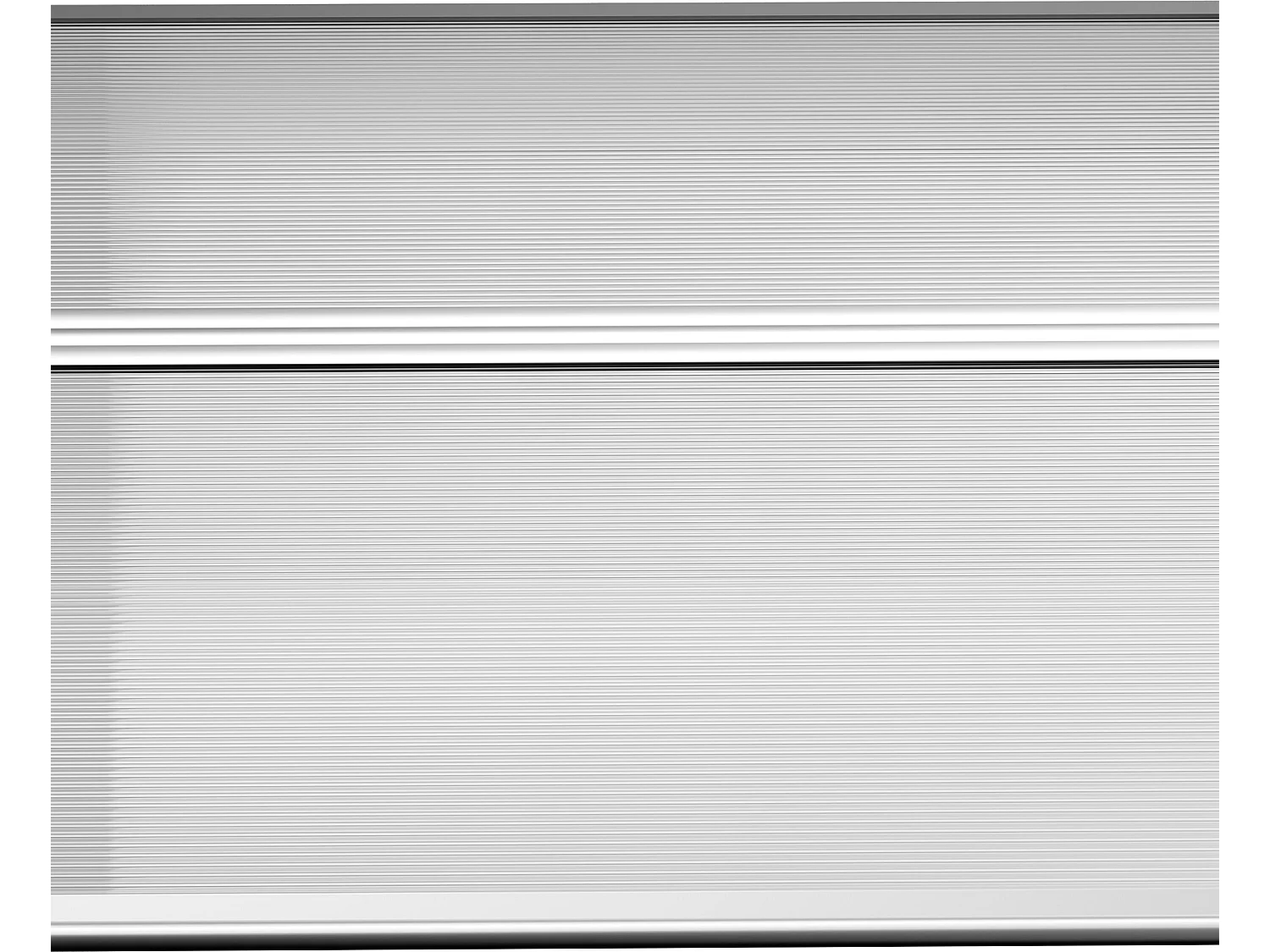 Tejadillo de protección transparente 195x75x23 cm Outsunny