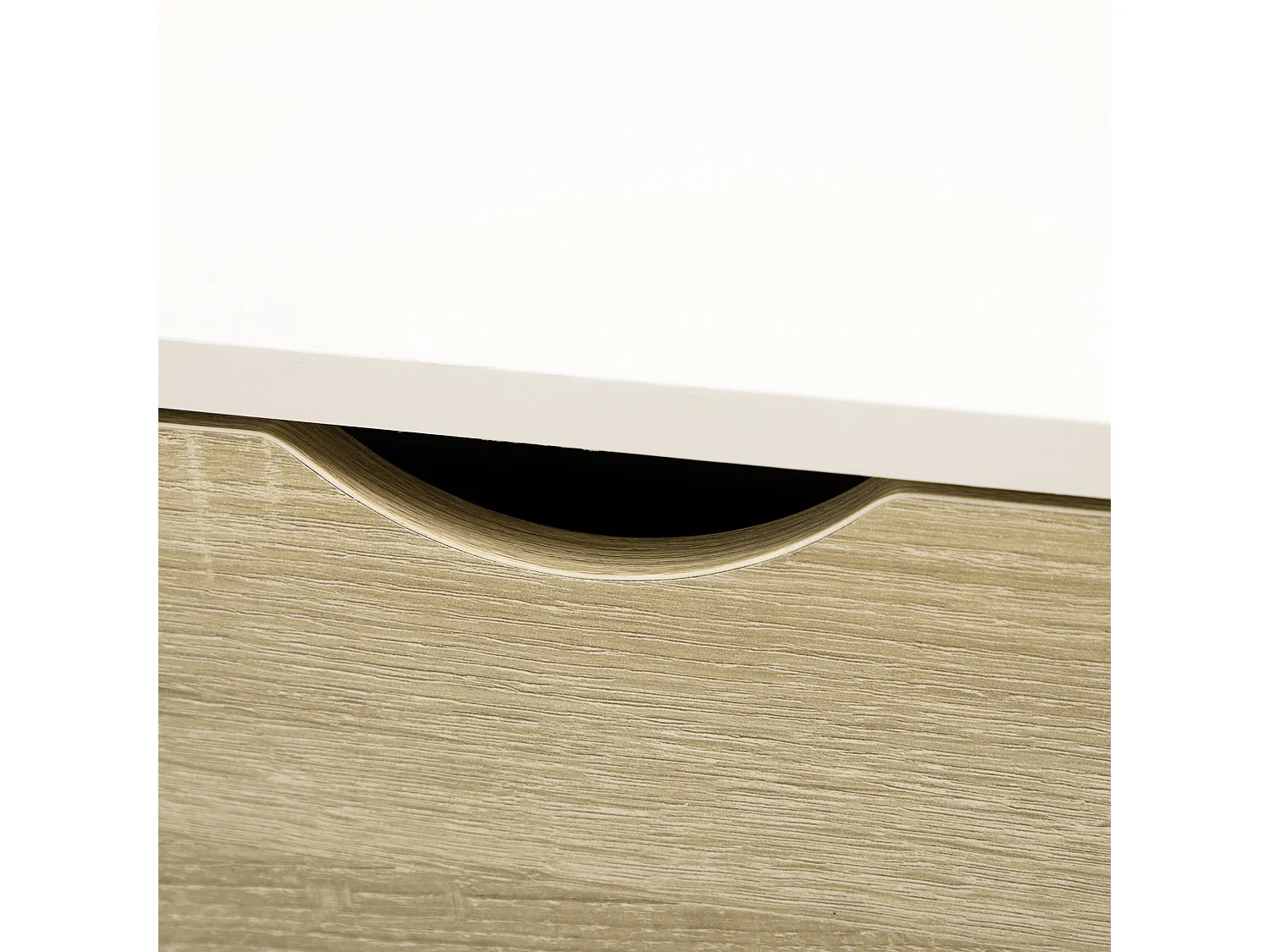 Mesa de centro blanco 106x58x39.5 cm HOMCOM