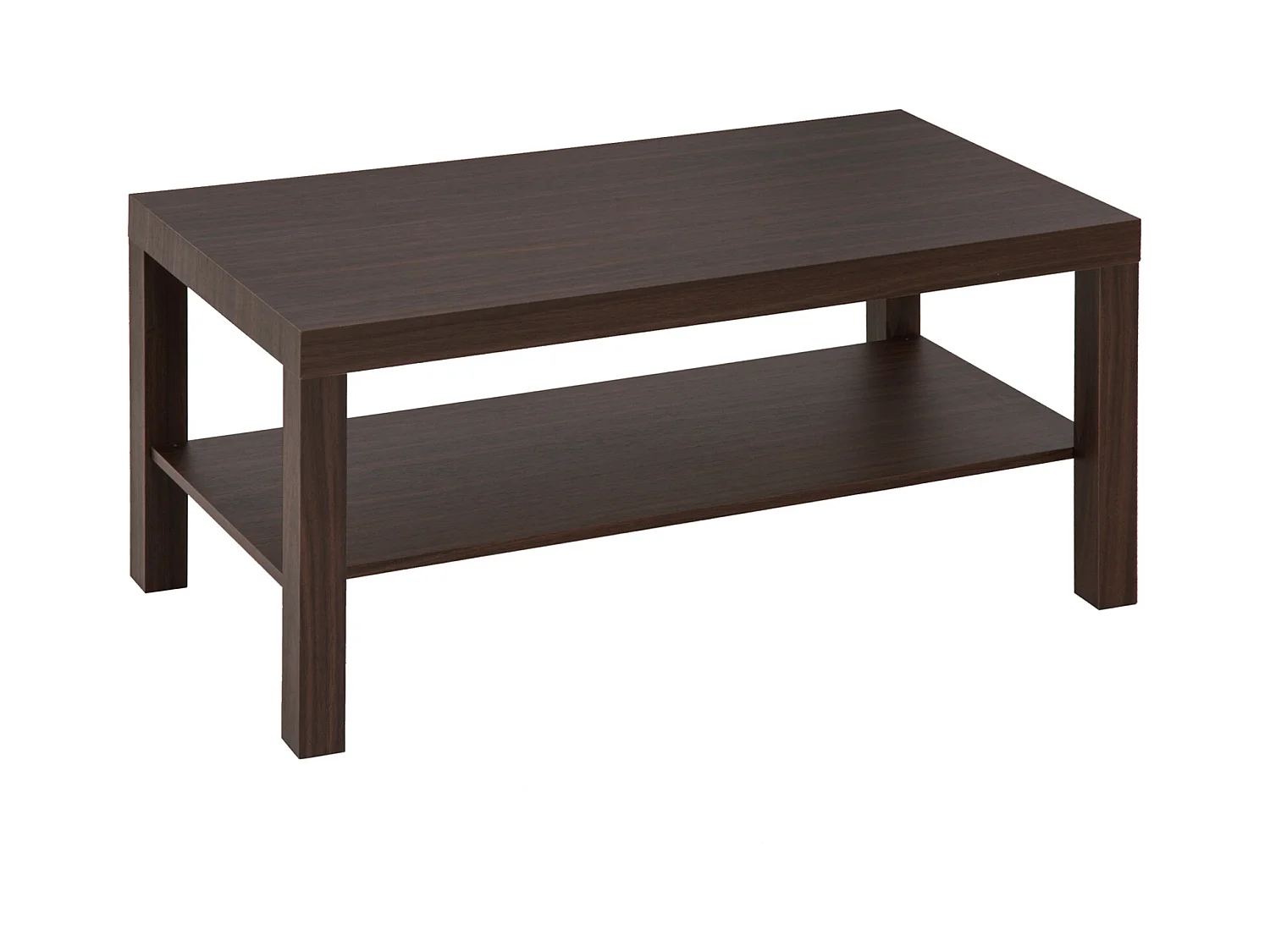 Mesa de centro nogal 90x45x40,5cm HOMCOM