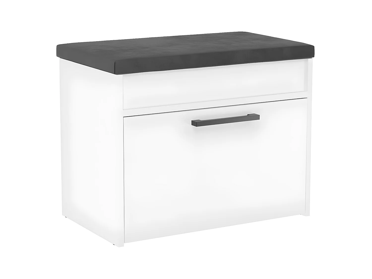 PARMI - Schuhmöbel skandinavischer Stil Eingang - 60x35x49 - Bank mit Aufbewahrung