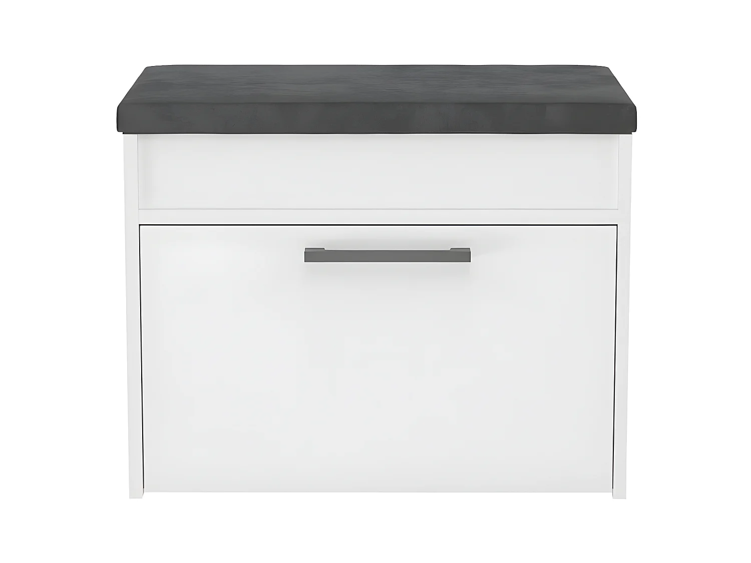 PARMI - Schuhmöbel skandinavischer Stil Eingang - 60x35x49 - Bank mit Aufbewahrung