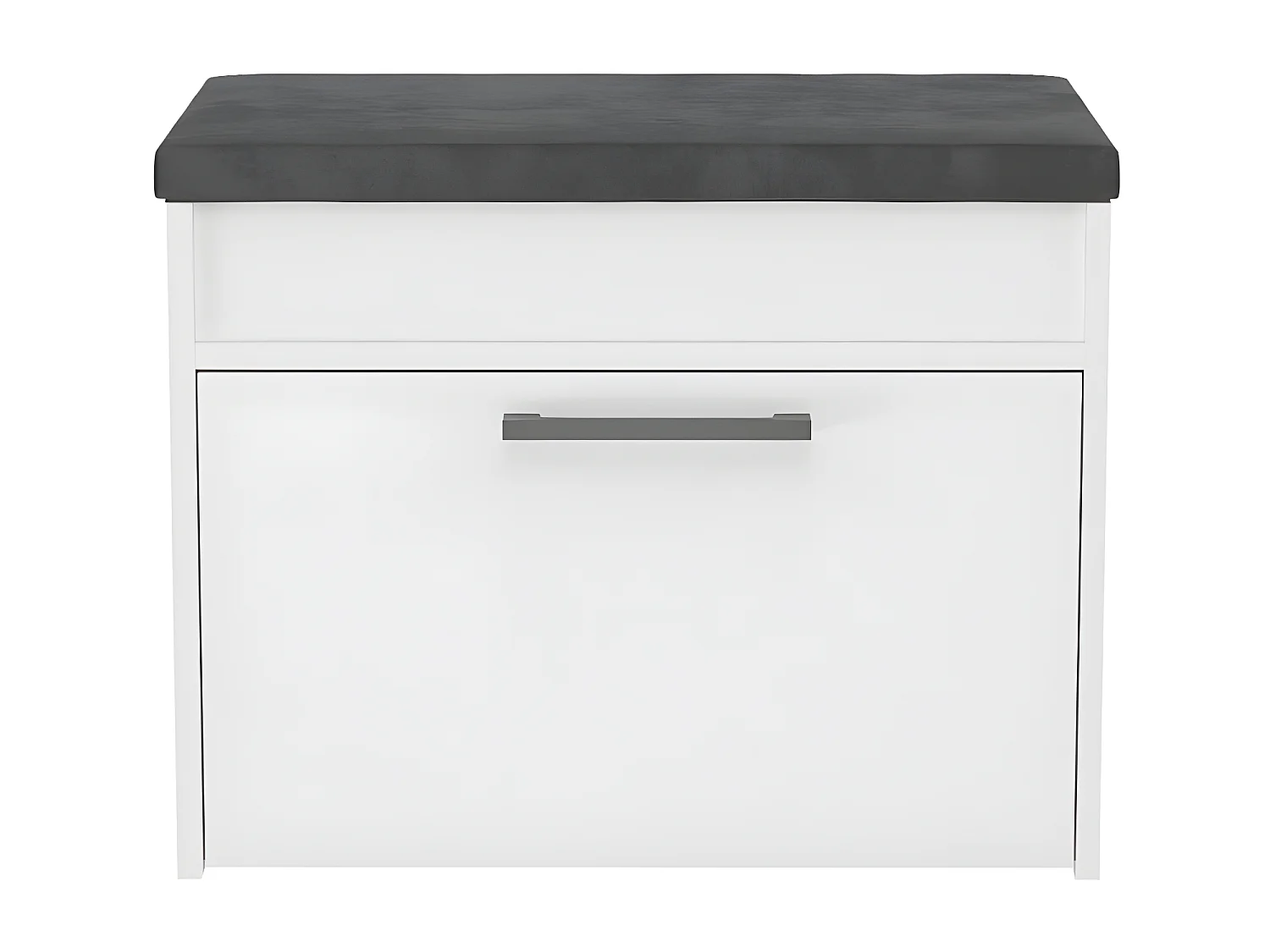 PARMI - Schuhmöbel skandinavischer Stil Eingang - 60x35x49 - Bank mit Aufbewahrung