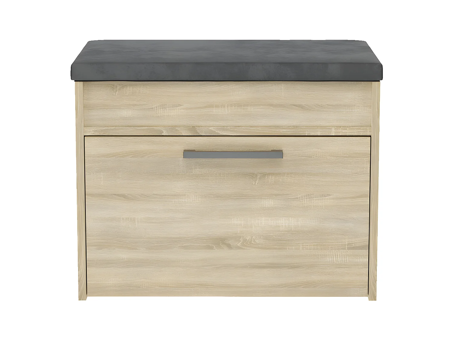 PARMI - Meuble à chaussures style scandinave entrée - 60x35x49 - Banc avec rangement