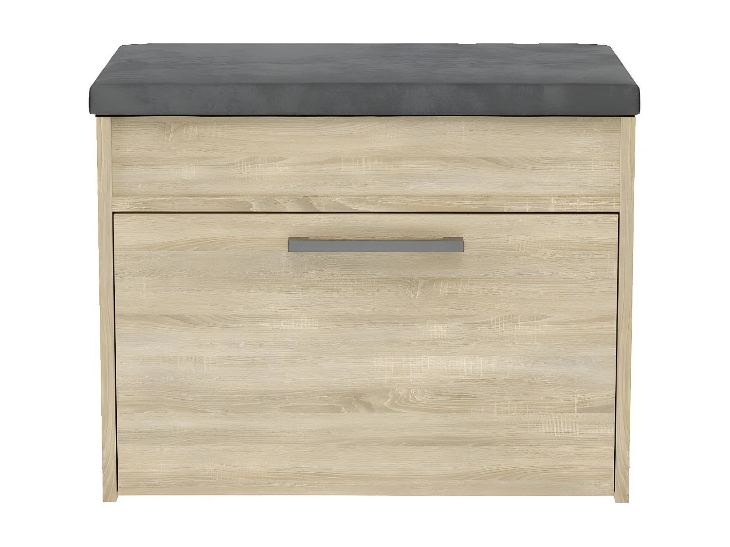 PARMI - Schuhmöbel skandinavischer Stil Eingang - 60x35x49 - Bank mit Aufbewahrung