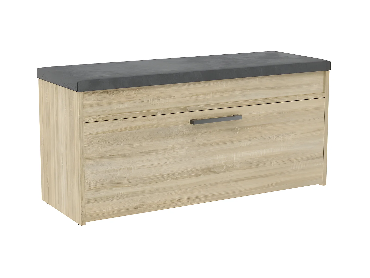PARMI - Meuble à chaussures style scandinave entrée - 100x35x49 - Banc avec rangement