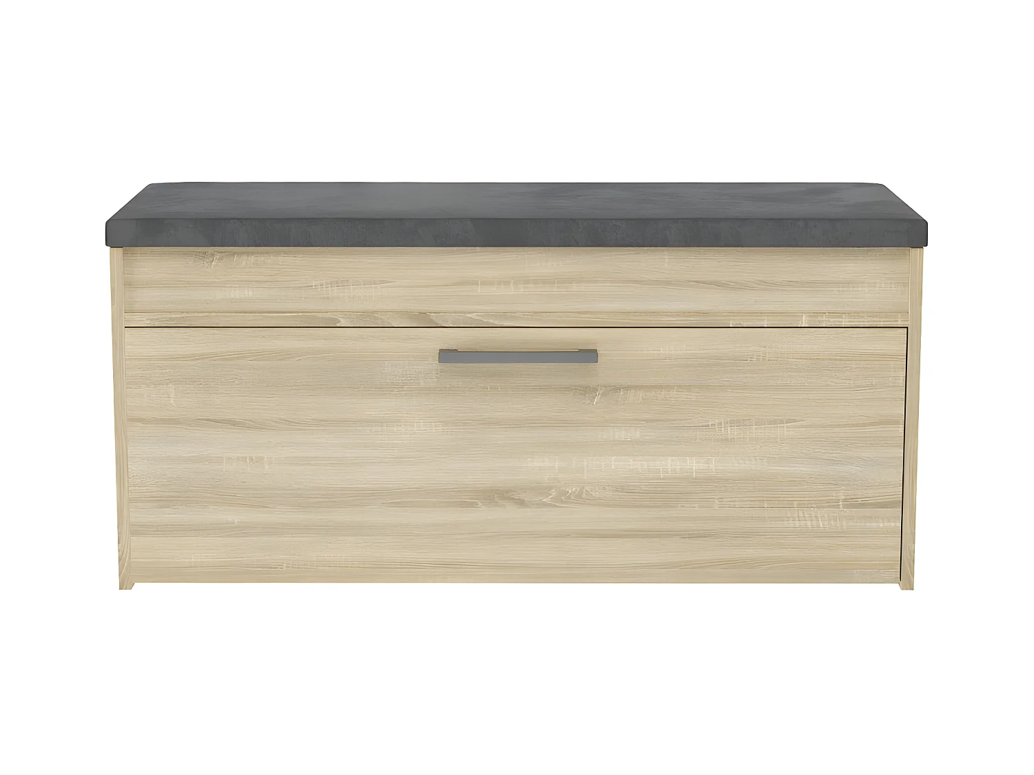 PARMI - Meuble à chaussures style scandinave entrée - 100x35x49 - Banc avec rangement