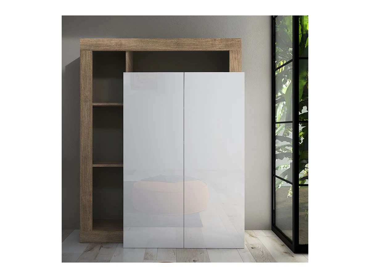 Meuble à chaussures 20 paires H139 cm - HAMBURG