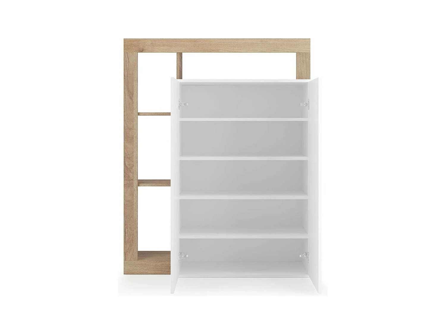 Meuble à chaussures 20 paires H139 cm - HAMBURG