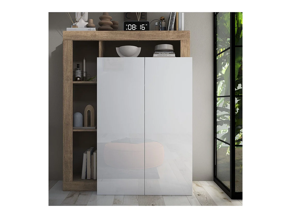 Meuble à chaussures 20 paires H139 cm - HAMBURG