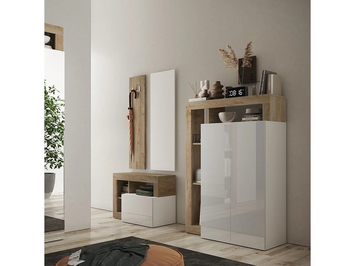 Schuhmöbel für 20 Paar Schuhe H139 cm - Hamburg