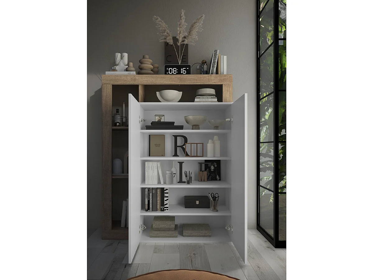 Meuble à chaussures 20 paires H139 cm - HAMBURG