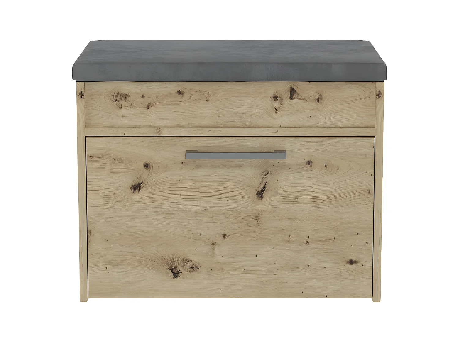 PARMI - Schuhmöbel skandinavischer Stil Eingang - 60x35x49 - Bank mit Aufbewahrung