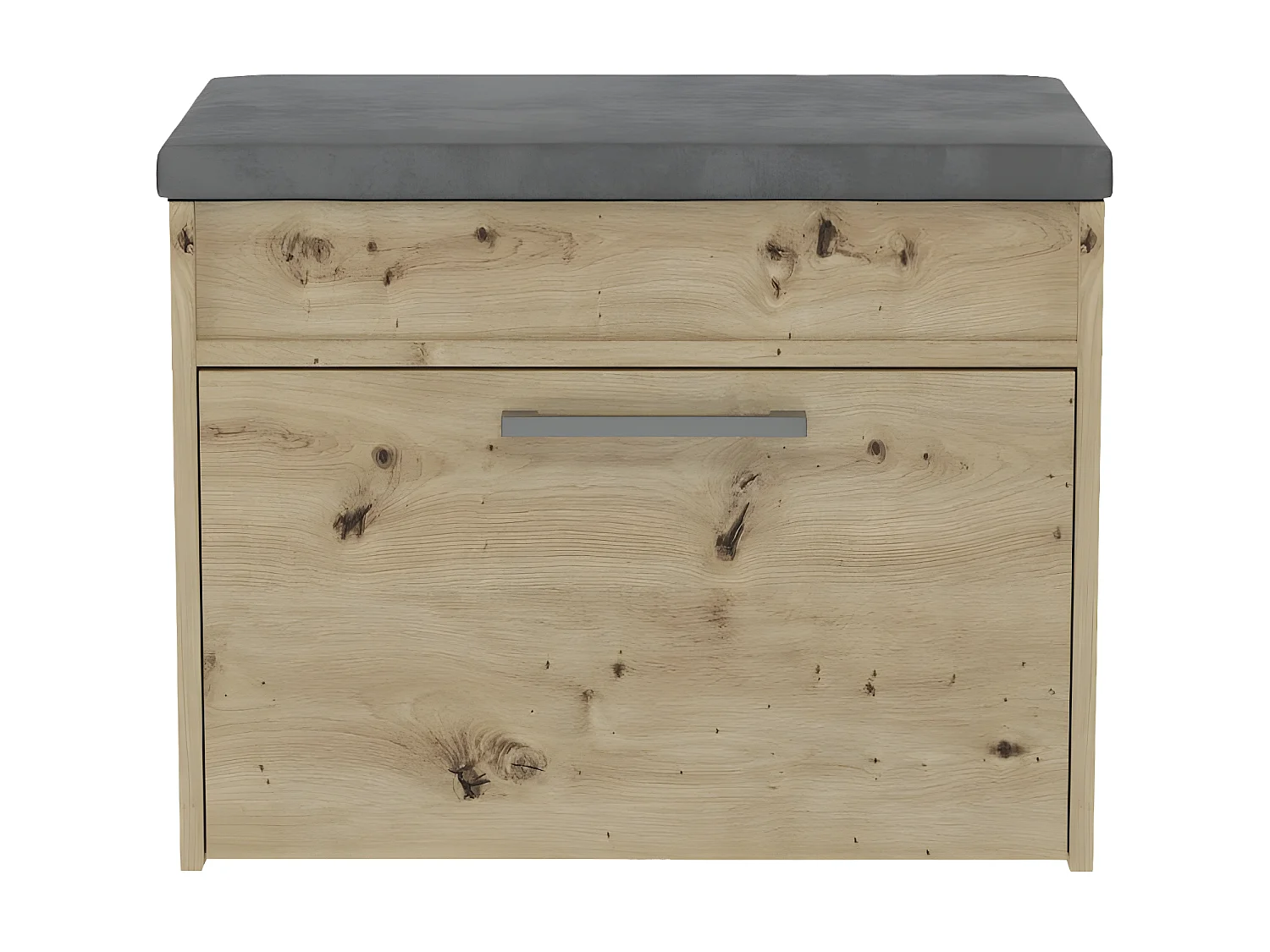 PARMI - Schuhmöbel skandinavischer Stil Eingang - 60x35x49 - Bank mit Aufbewahrung