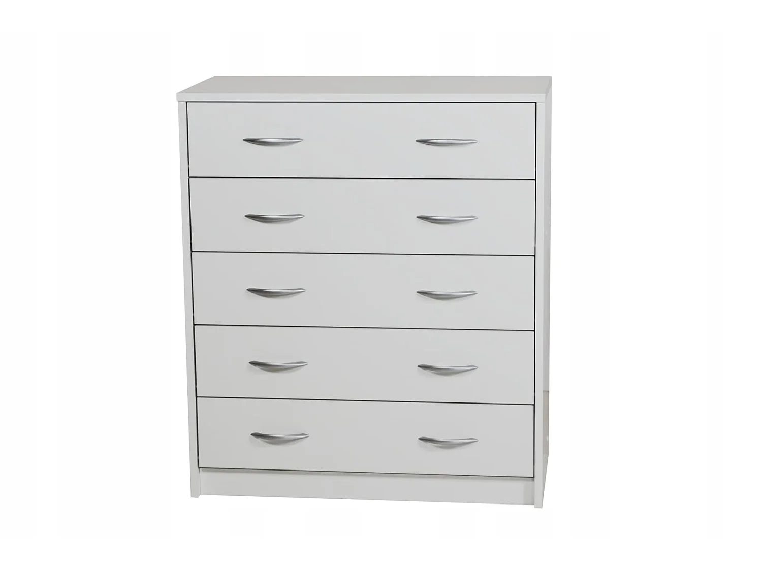 ROMER - Meuble à chaussures 5 compartiments -74x35x85 cm - Rangement chaussures - 20 paires max