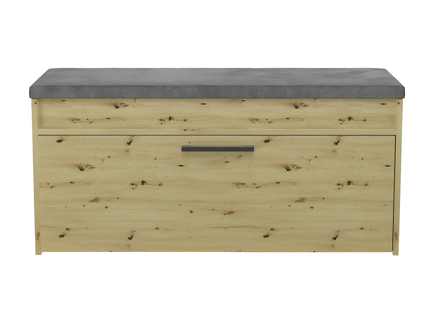 PARMI - Meuble à chaussures style scandinave entrée - 100x35x49 - Banc avec rangement