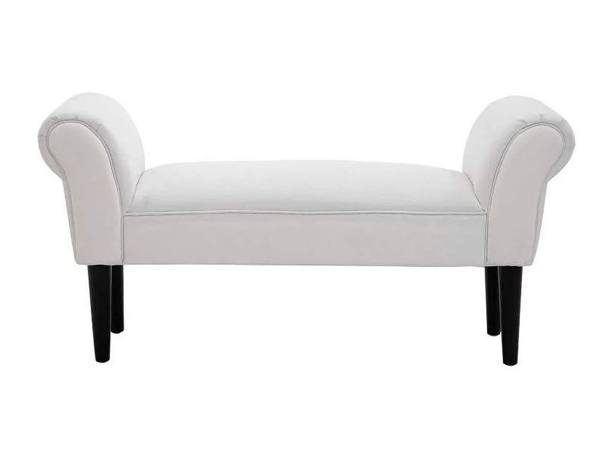 Banco de cama blanco 102x36x51cm HOMCOM