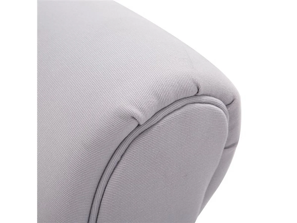 Banco de cama gris 102x36x51cm HOMCOM