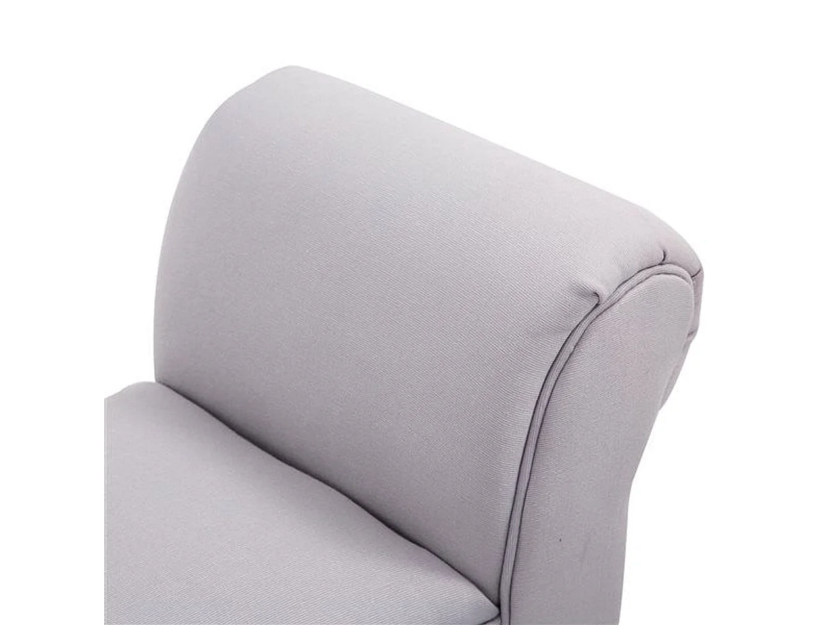 Banco de cama gris 102x36x51cm HOMCOM