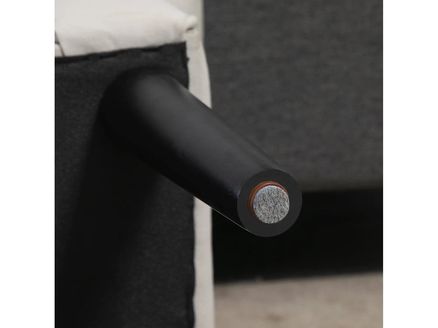 Banco de cama gris 102x36x51cm HOMCOM