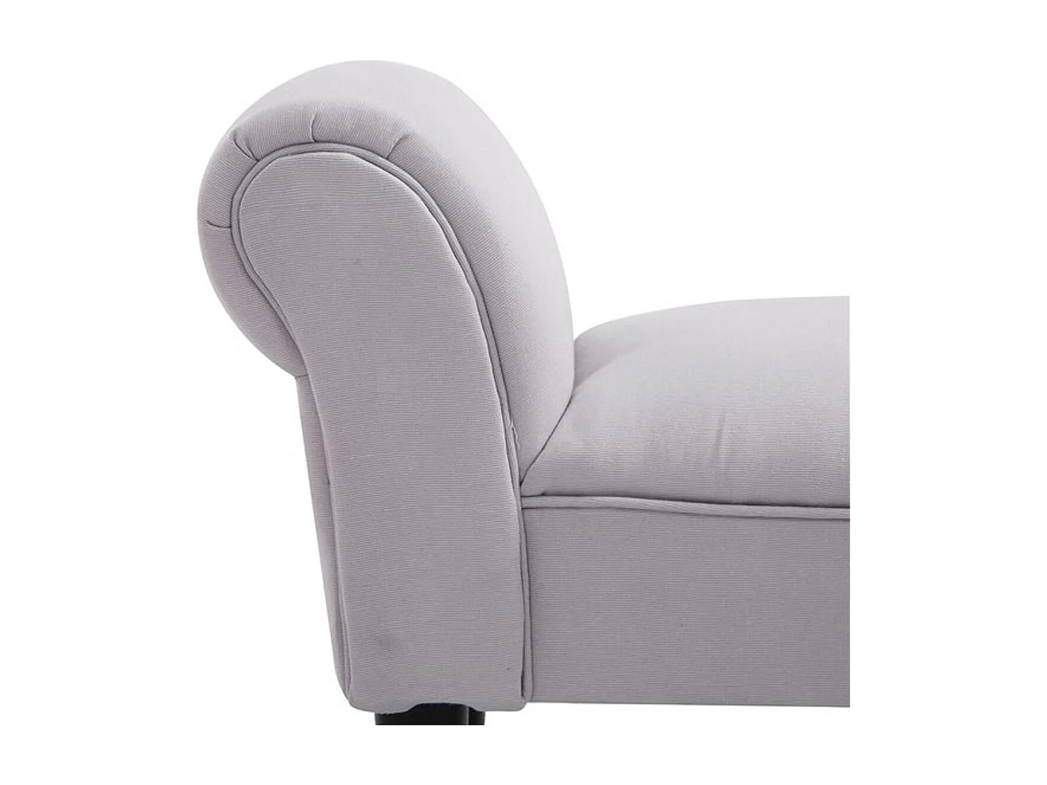 Banco de cama gris 102x36x51cm HOMCOM