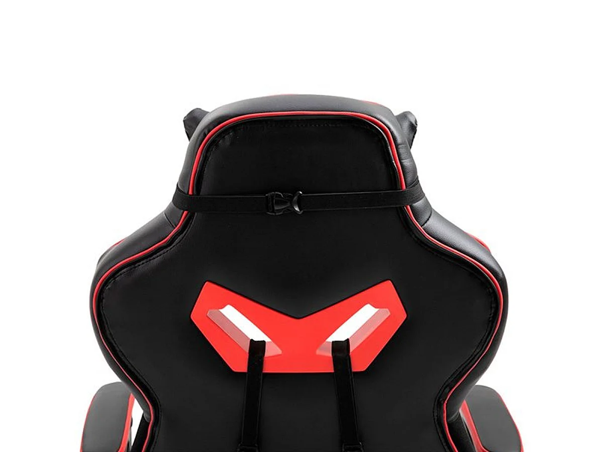 Silla para gaming rojo 65x70x128.5 cm Vinsetto