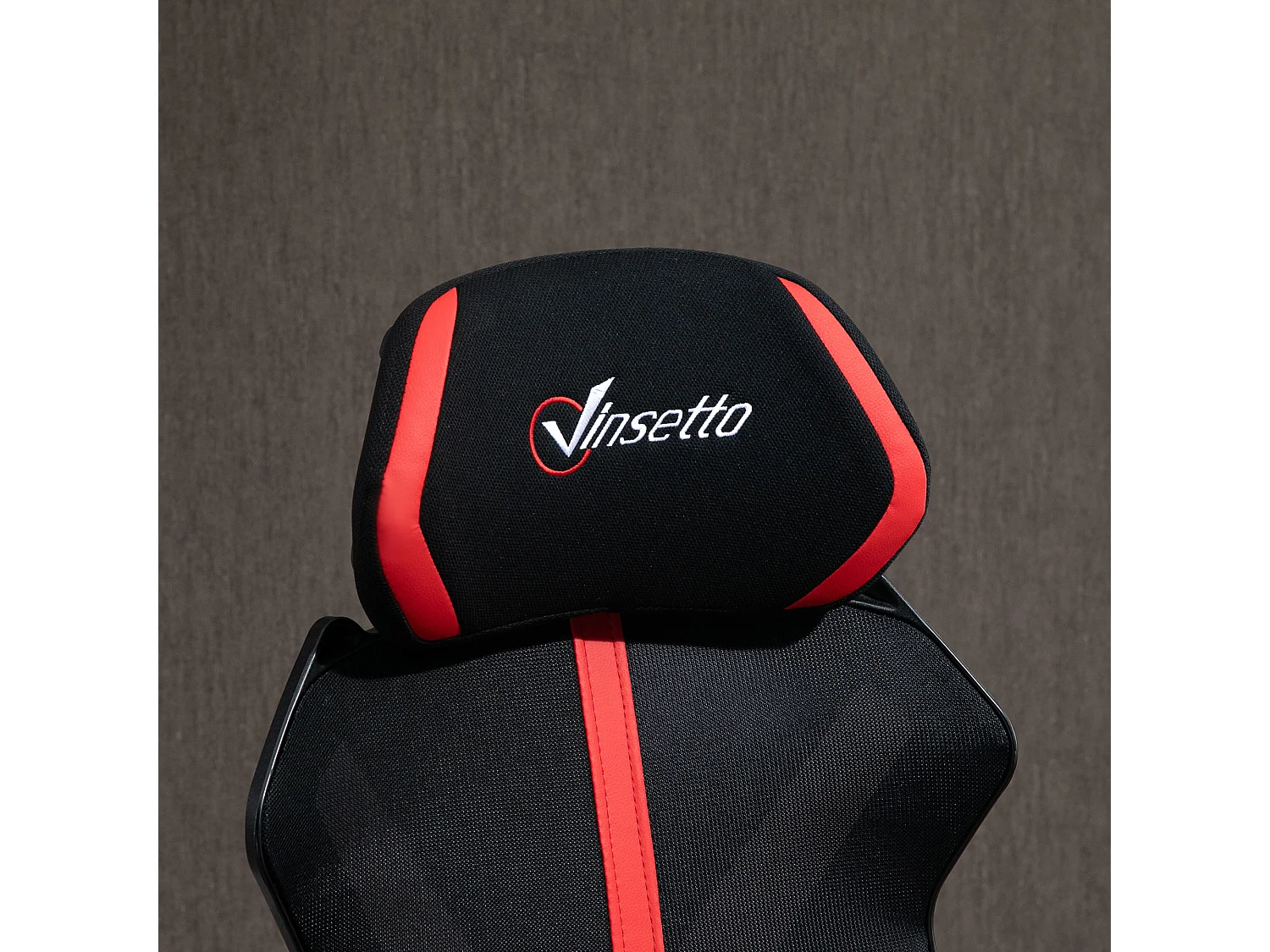 Silla de oficina rojo 65x65x129 cm Vinsetto