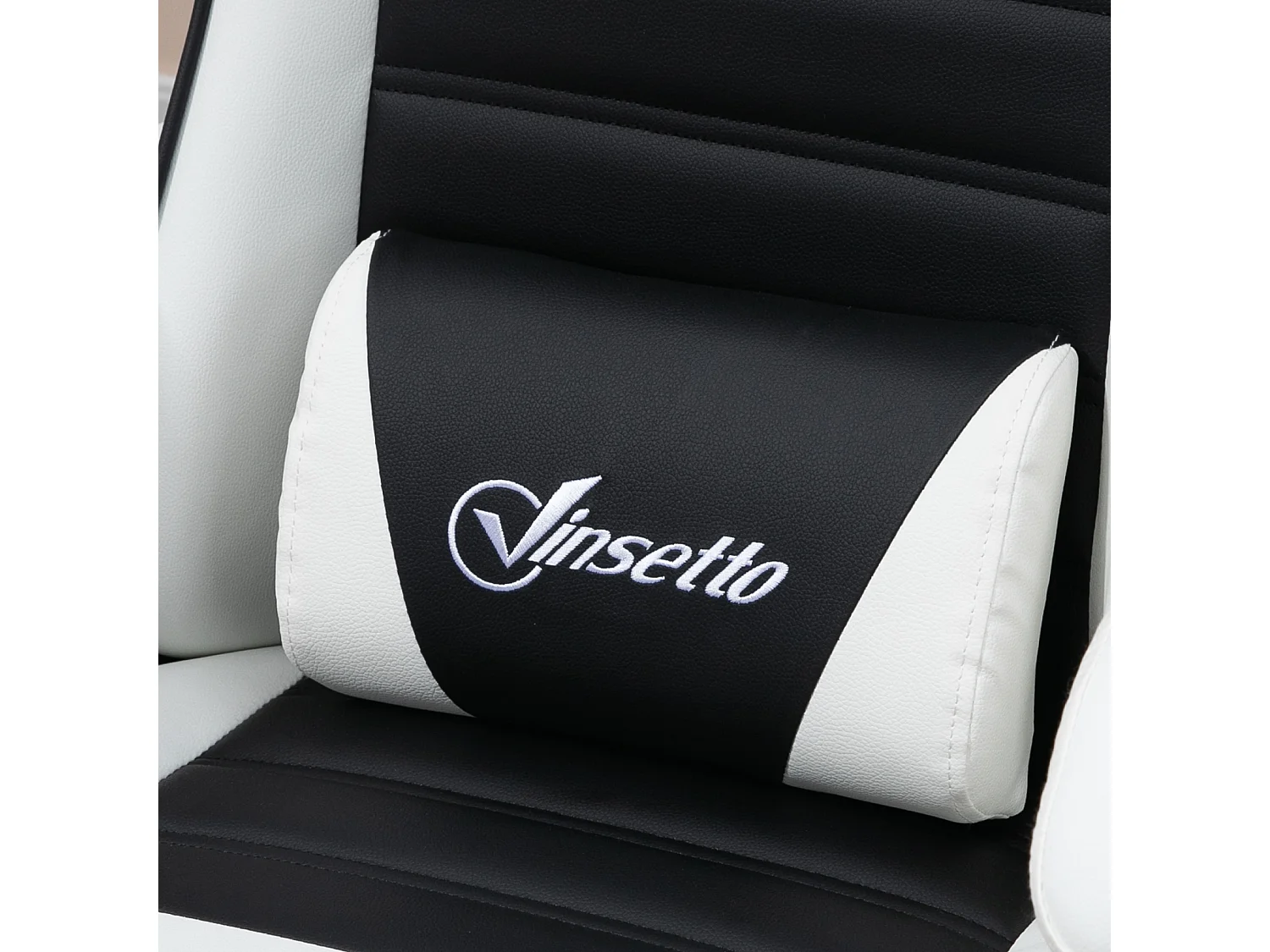 Silla gaming negro 65x63x142 cm Vinsetto