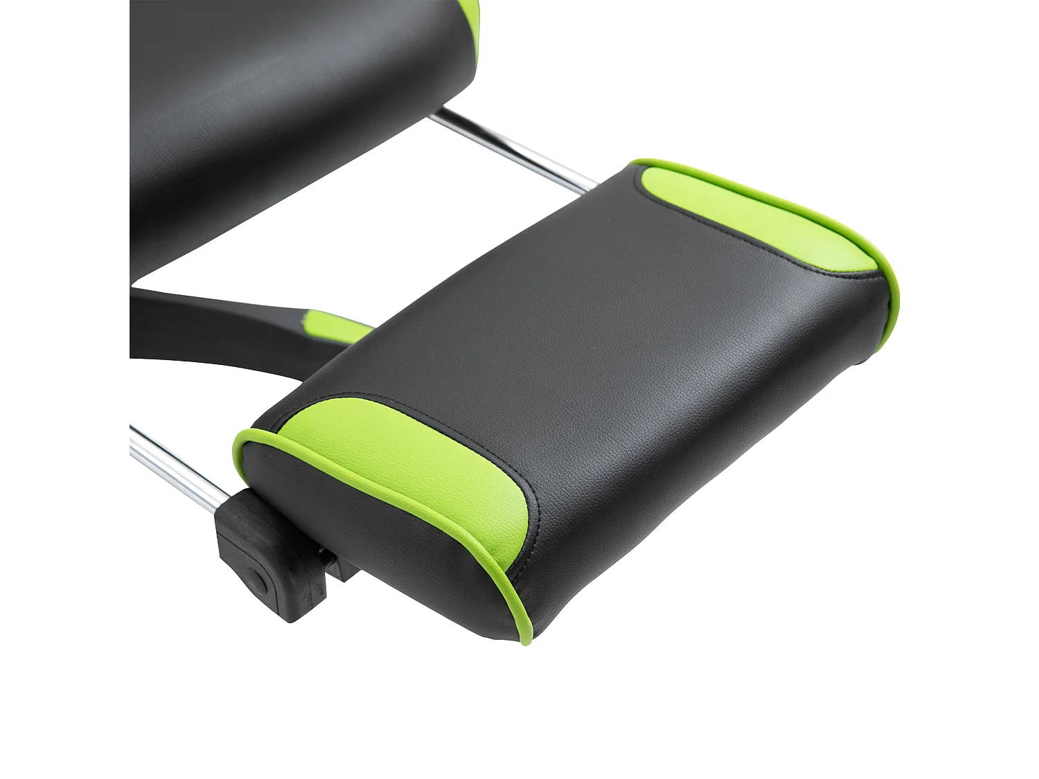 Silla para gaming negro y verde 65x70x125 cm Vinsetto