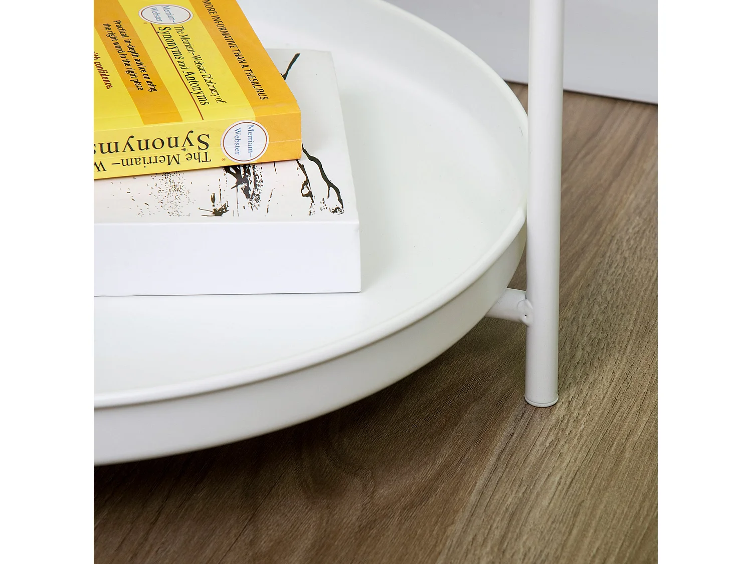 Mesa auxiliar blanco 43.5x42.5x60 cm HOMCOM