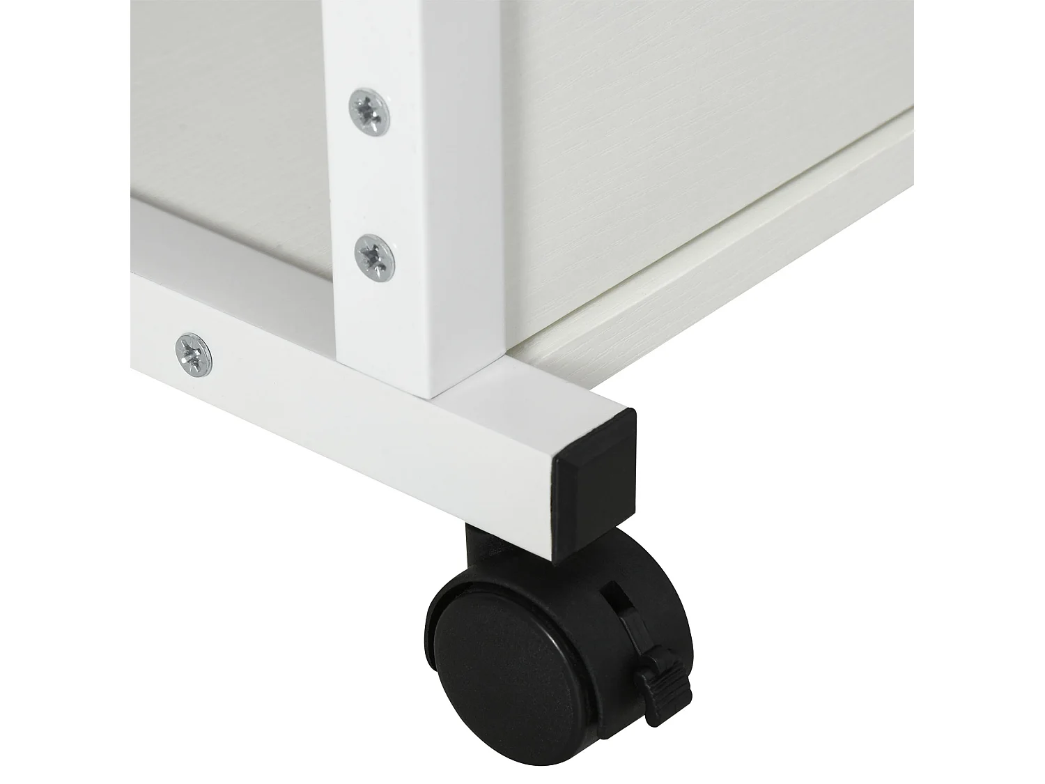 Mesa auxiliar de sofá blanco 80x40x82 cm HOMCOM