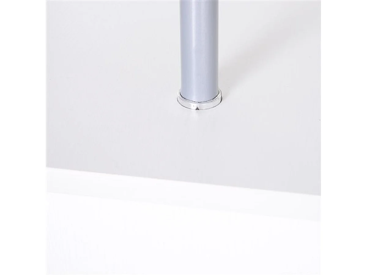 Mesa de centro café blanco 50x50x50 cm HOMCOM