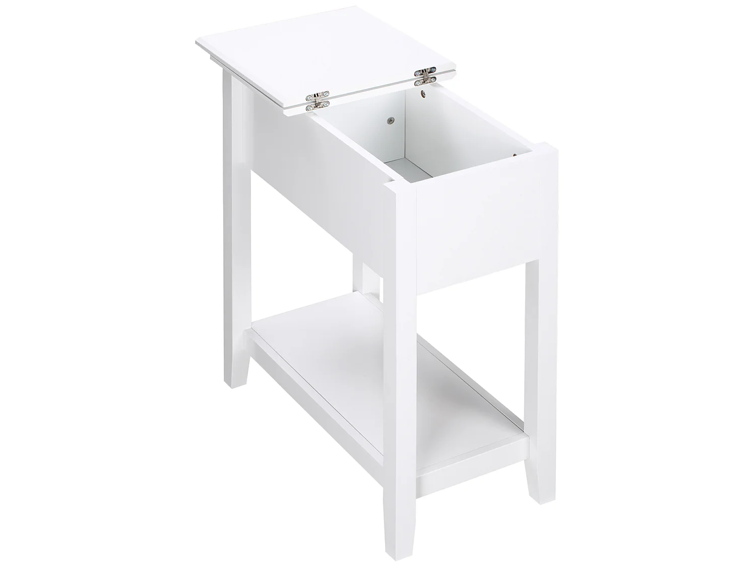 Mesa auxiliar blanco 60.5x32.5x70 cm HOMCOM