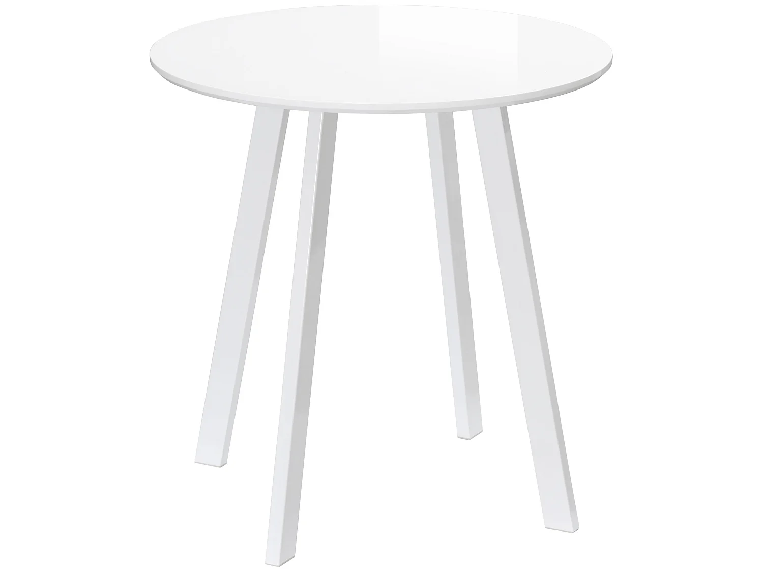 Mesa de comedor blanco 72x72x75 cm HOMCOM