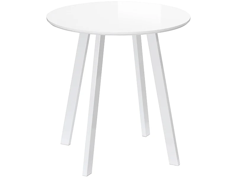 Mesa de comedor blanco 72x72x75 cm HOMCOM