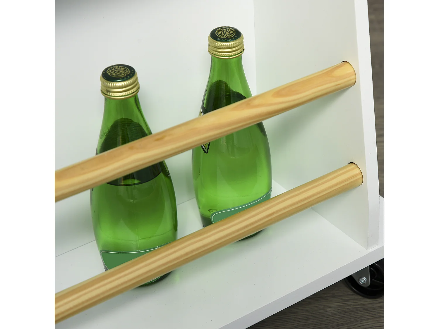 Carro de cocina blanco 89x45x89.5 cm HOMCOM