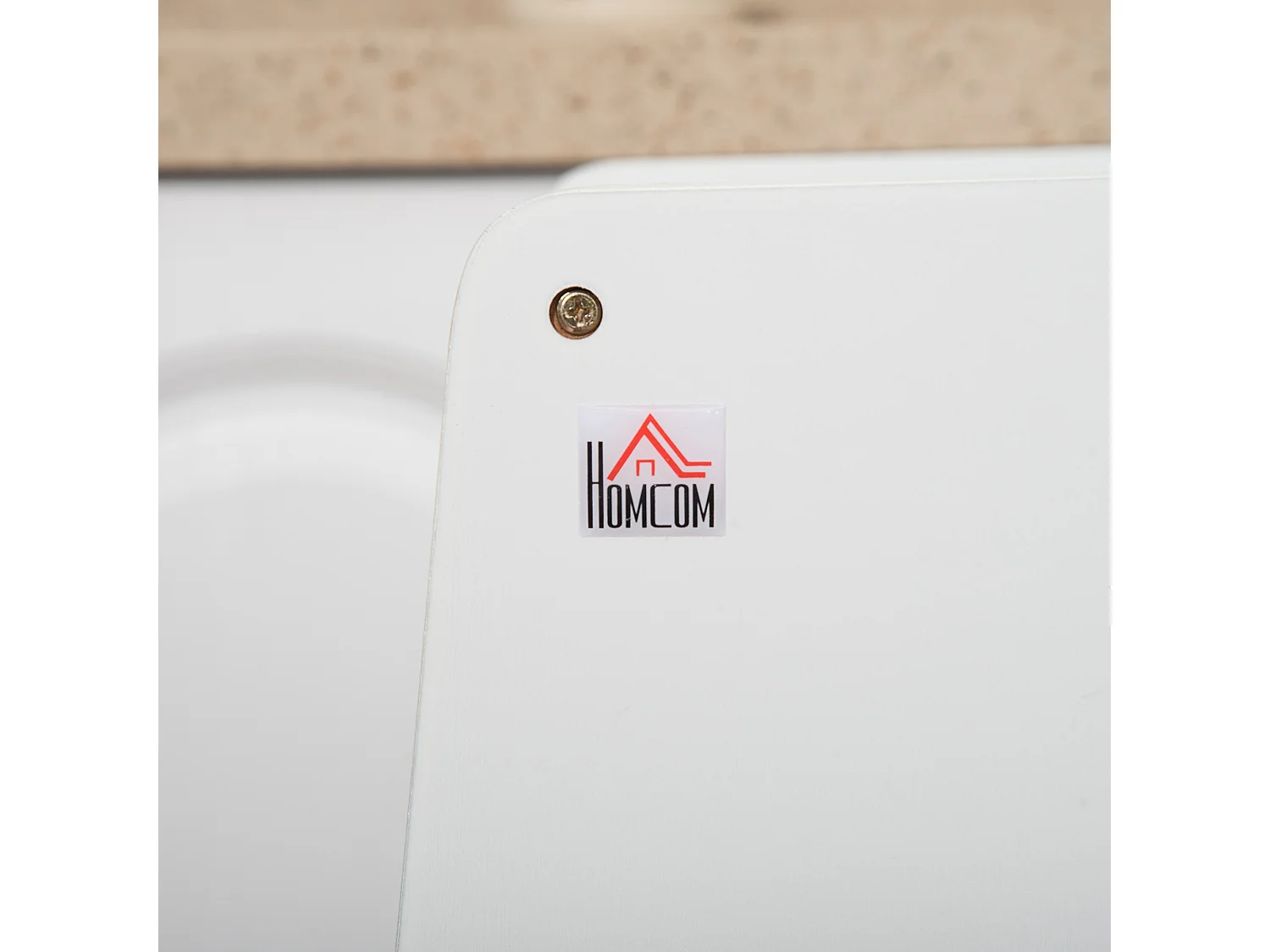 Torre de aprendizaje para niños blanco 40x50x90 cm HOMCOM