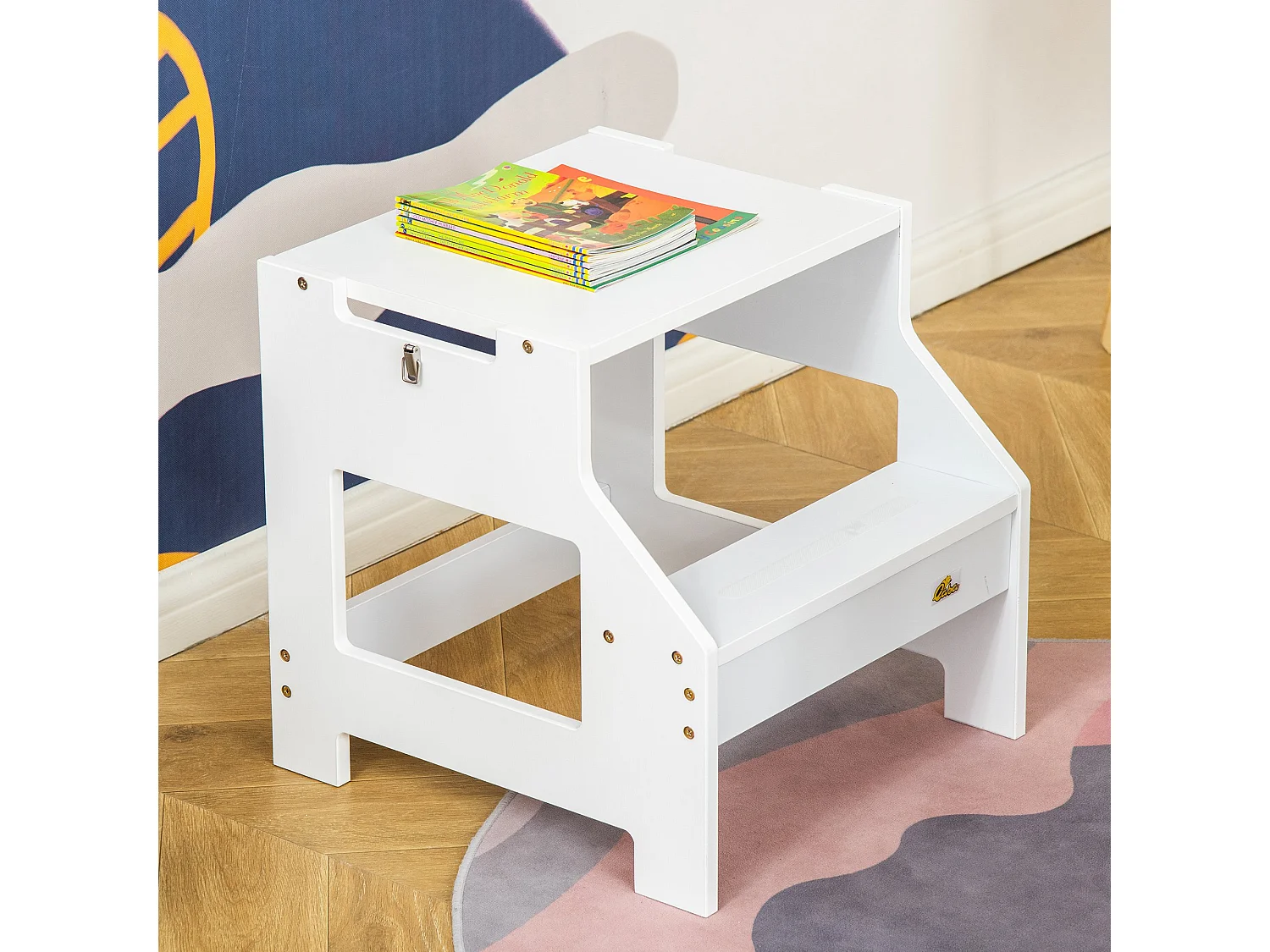 Torre de aprendizaje blanco 42x44x86 cm HOMCOM