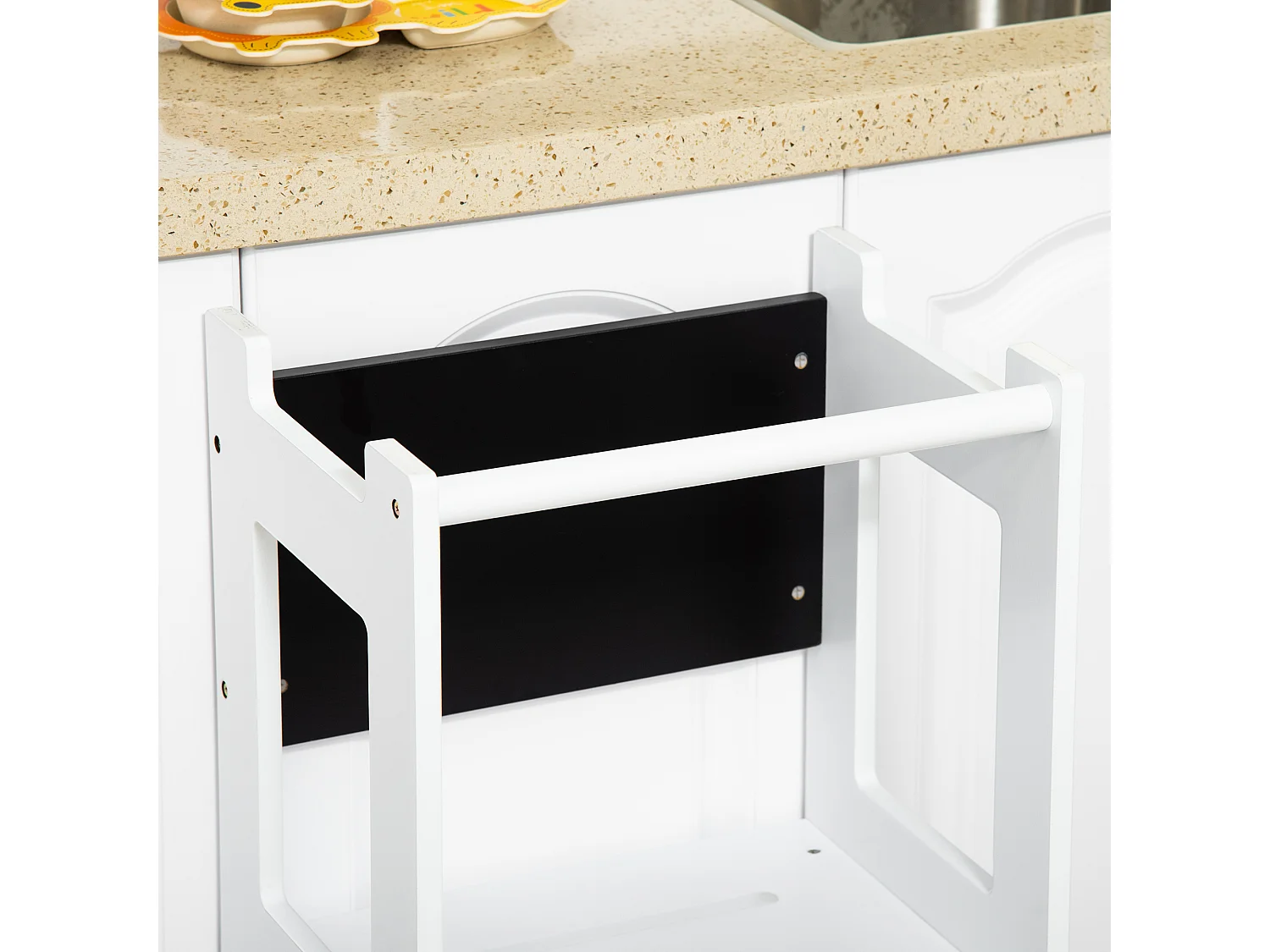 Torre de aprendizaje blanco 42x44x86 cm HOMCOM