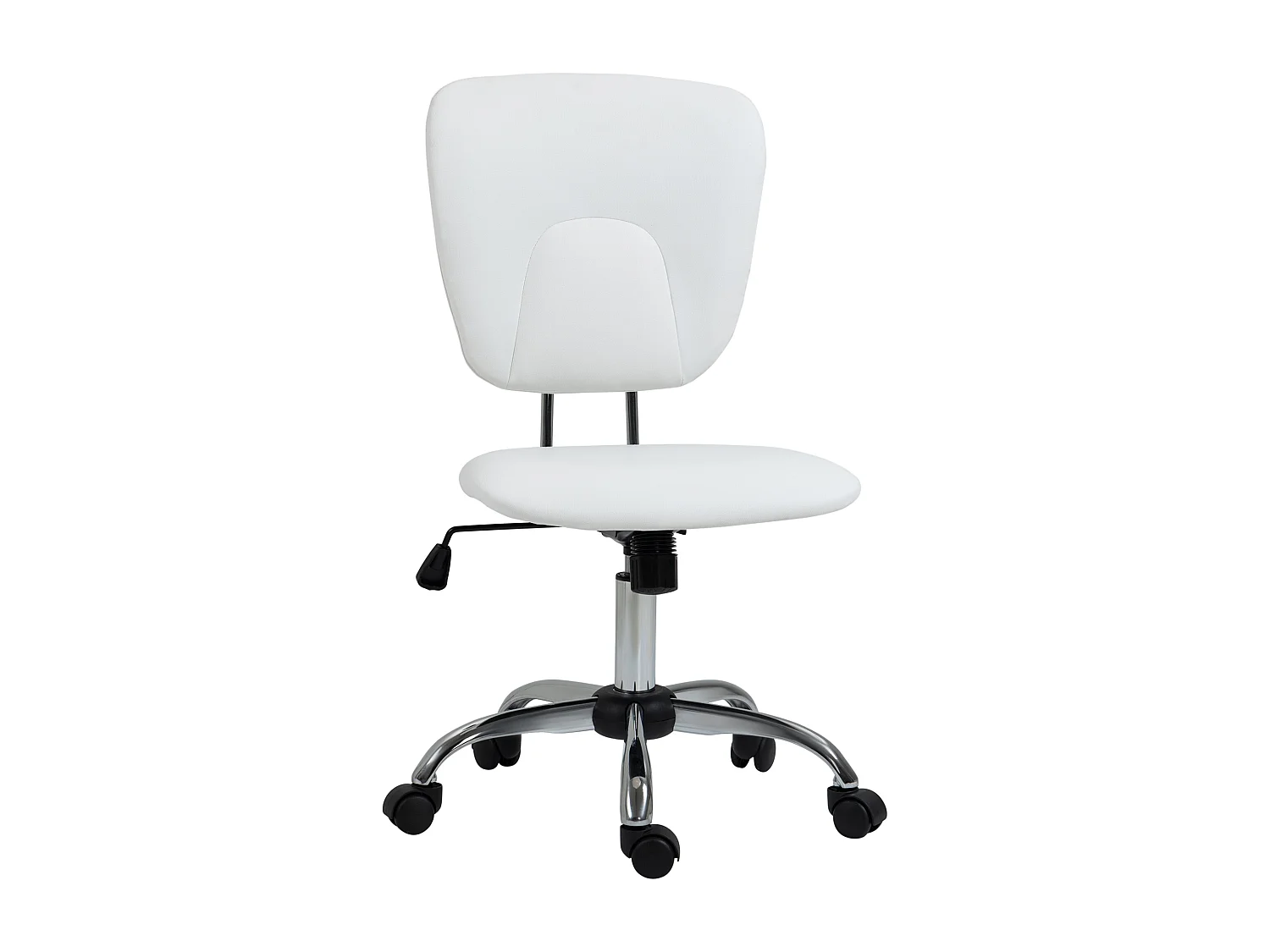 Silla de oficina blanco 50x54x96.5 cm Vinsetto