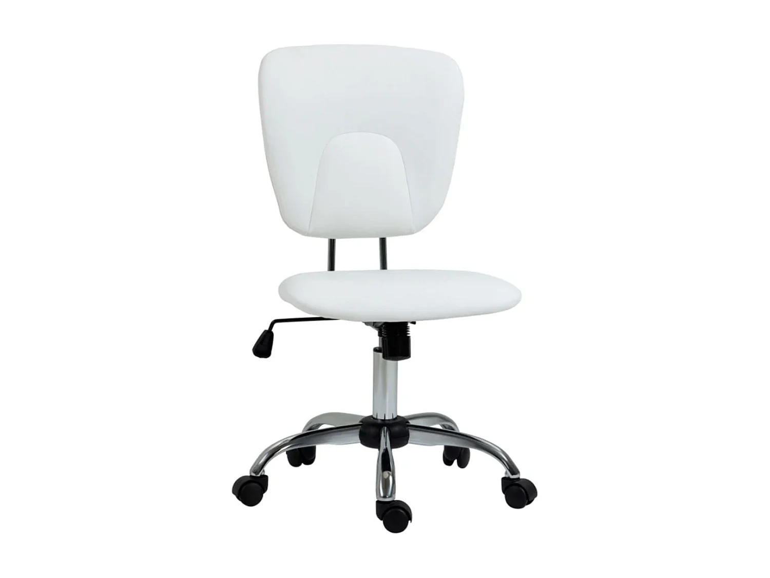 Silla de oficina blanco 50x54x96.5 cm Vinsetto