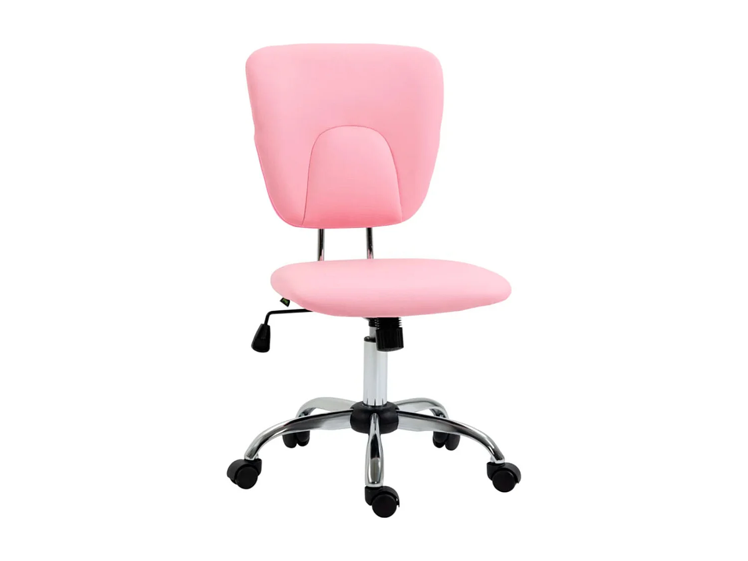 Silla de oficina rosa 50x54x96.5 cm Vinsetto