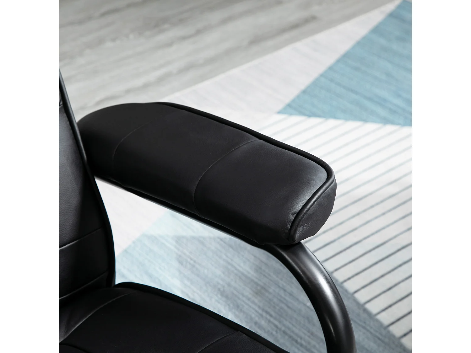 Sillón de masaje eléctrico negro 77x84x95 cm HOMCOM