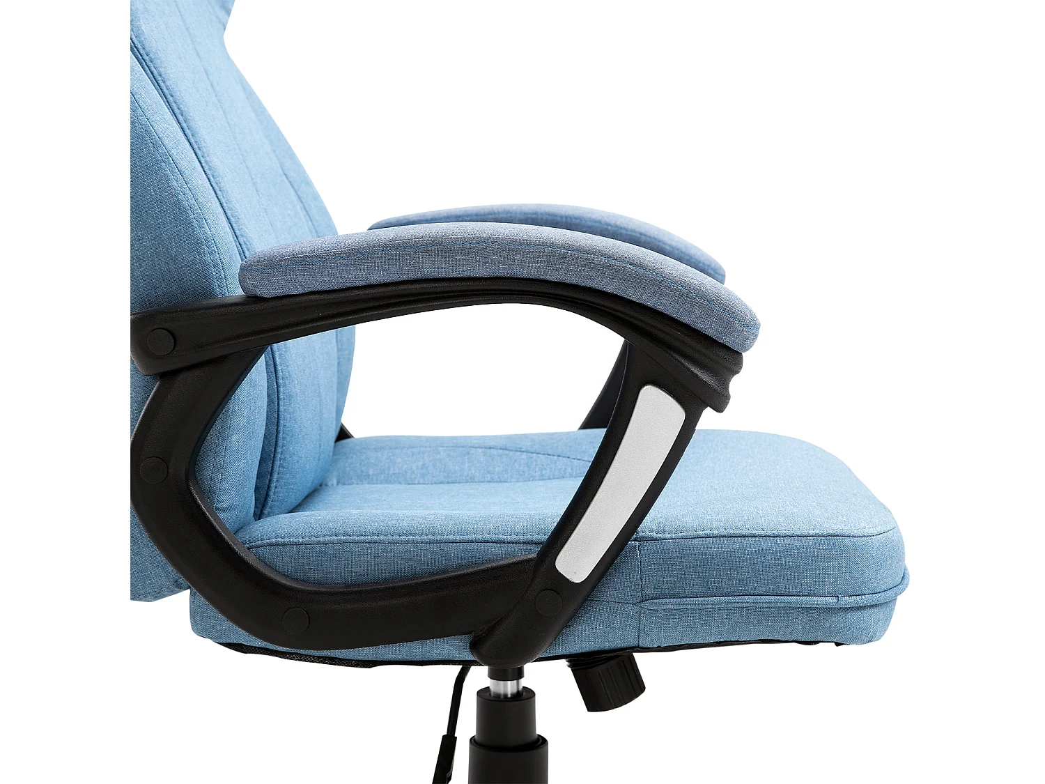 Silla de oficina azul claro 66x75x120 cm Vinsetto