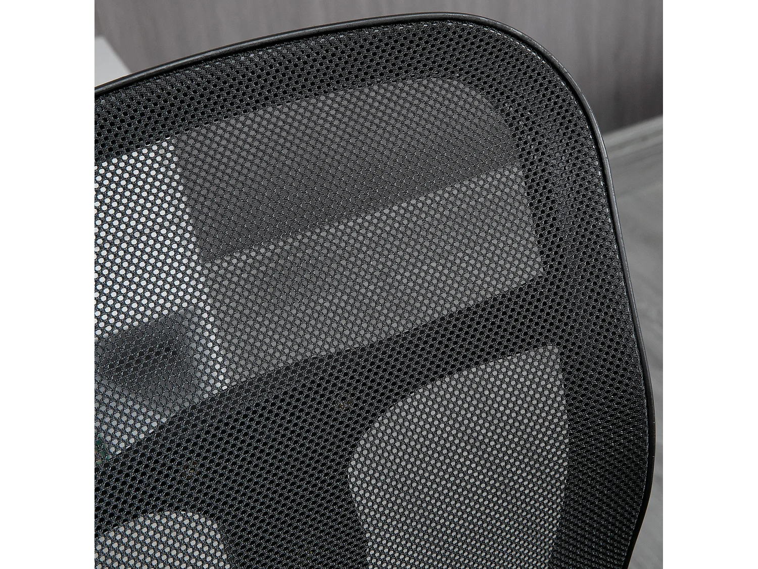 Silla de escritorio negro 59x59x115 cm Vinsetto