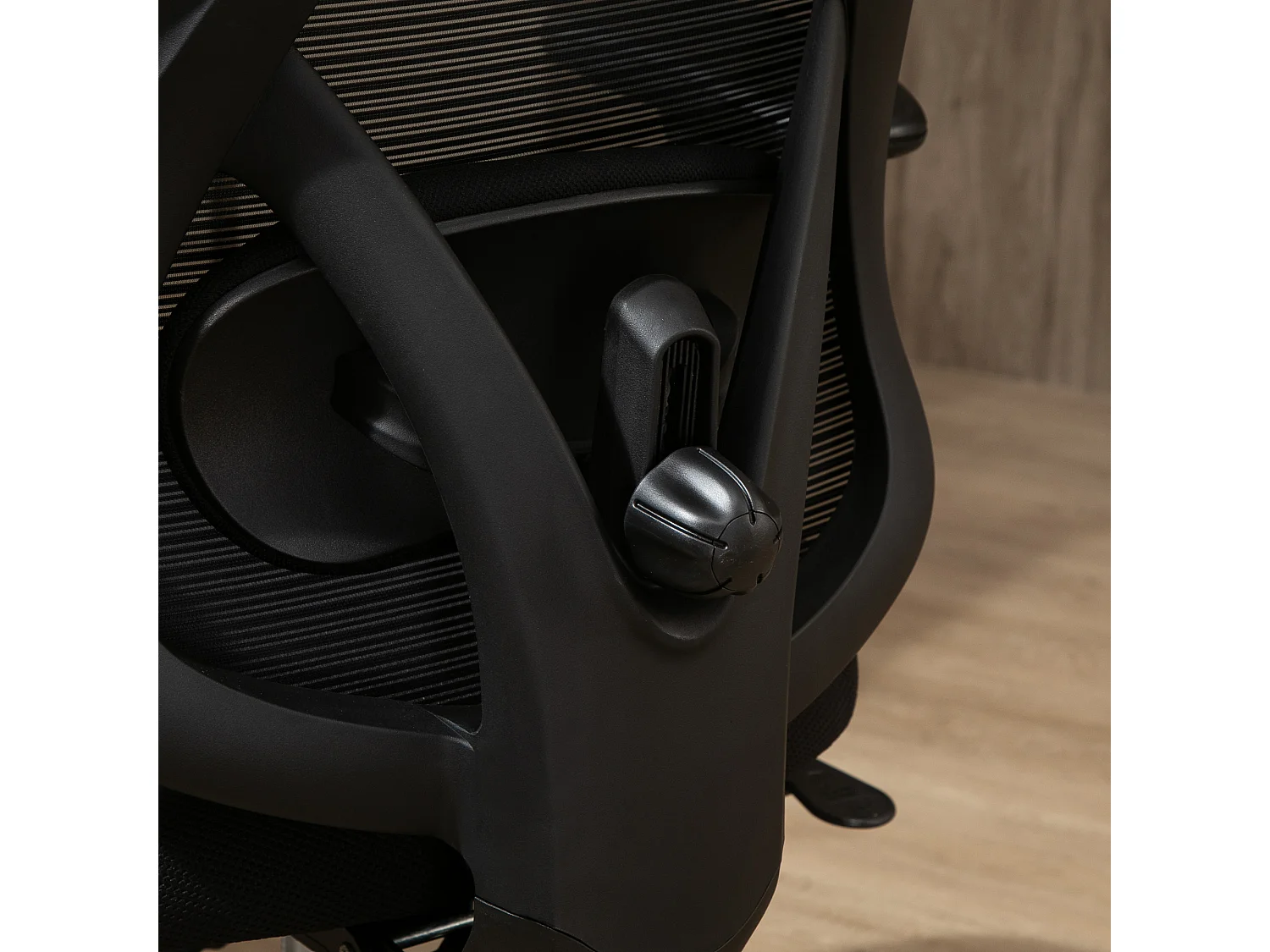 Silla de oficina negro 67x64x127 cm Vinsetto