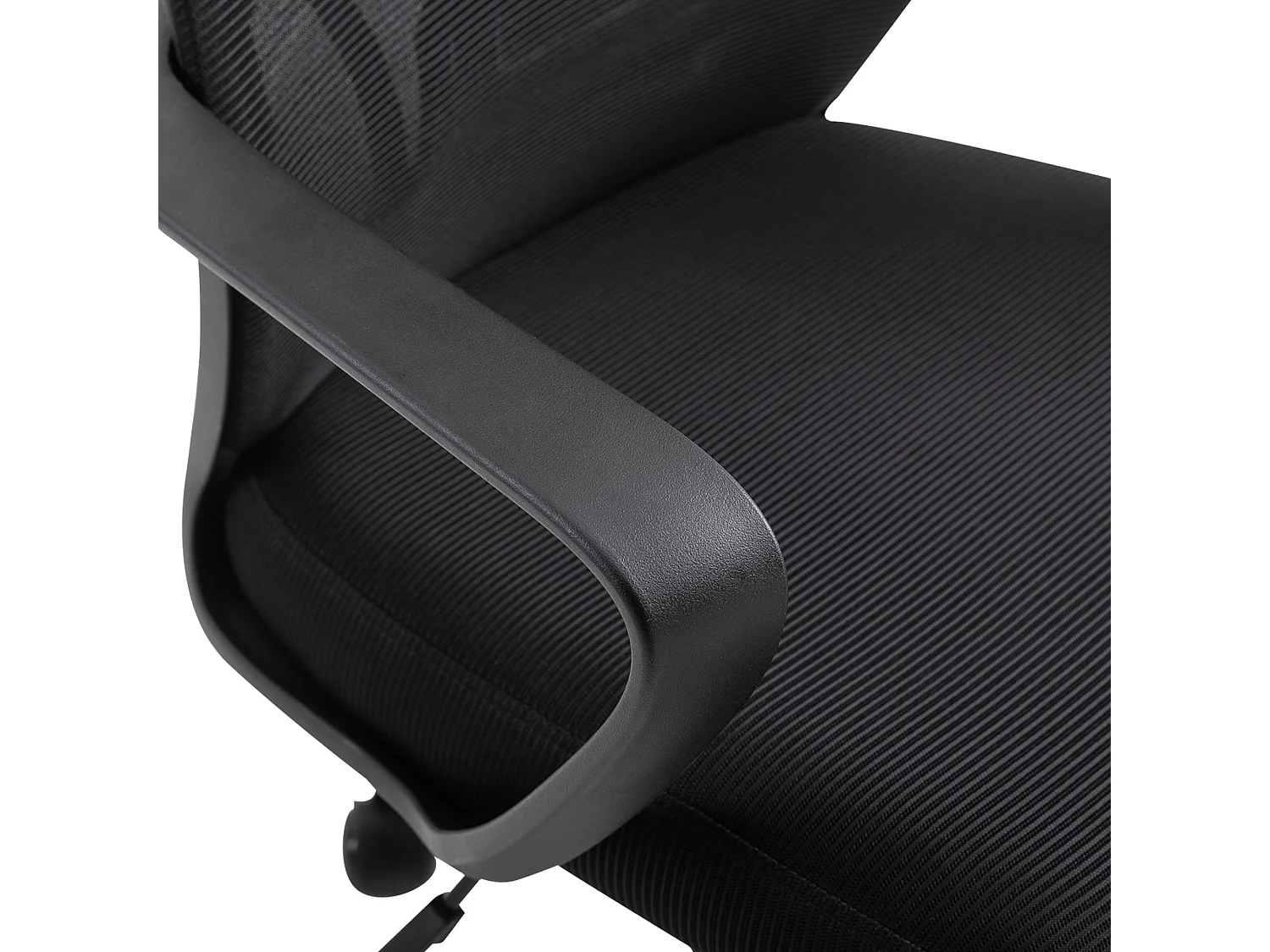 Silla de oficina negro 64x55x126 cm Vinsetto