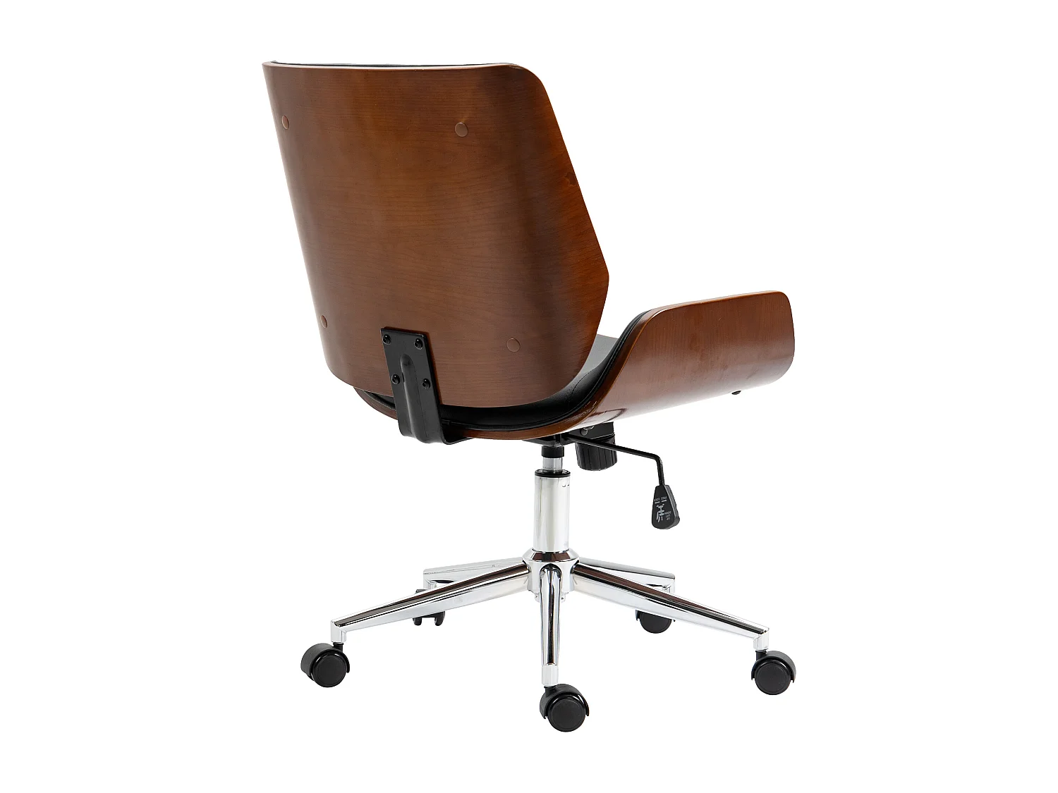 Silla de oficina negro 51x65.5x92 cm Vinsetto