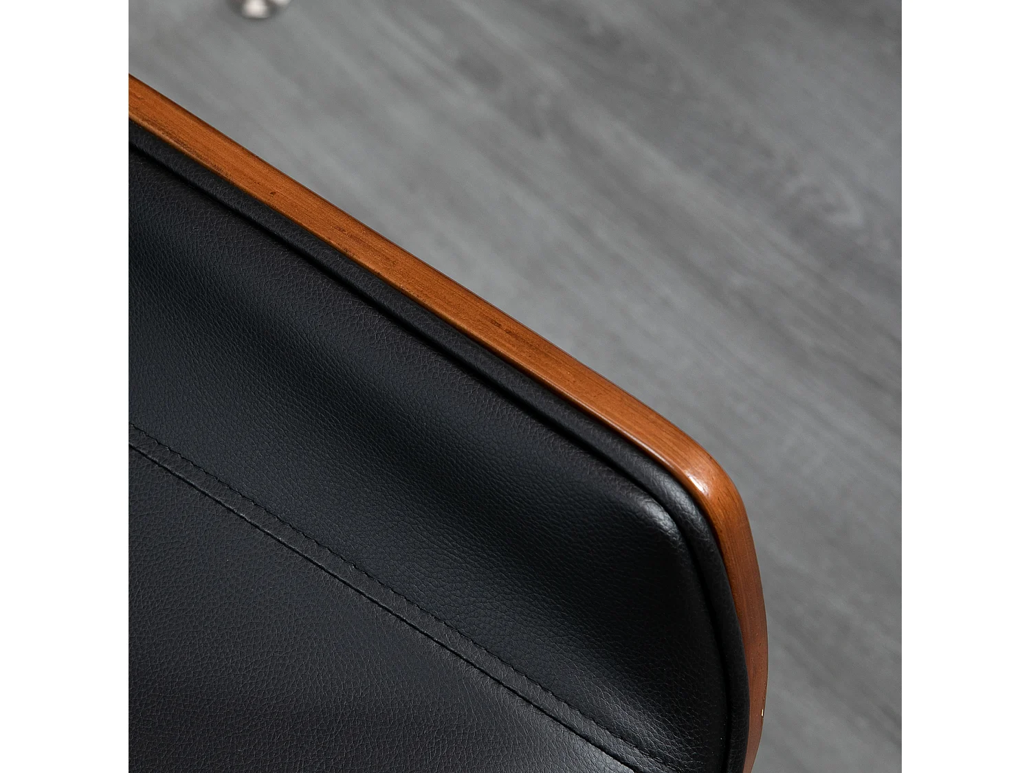 Silla de oficina negro 51x65.5x92 cm Vinsetto