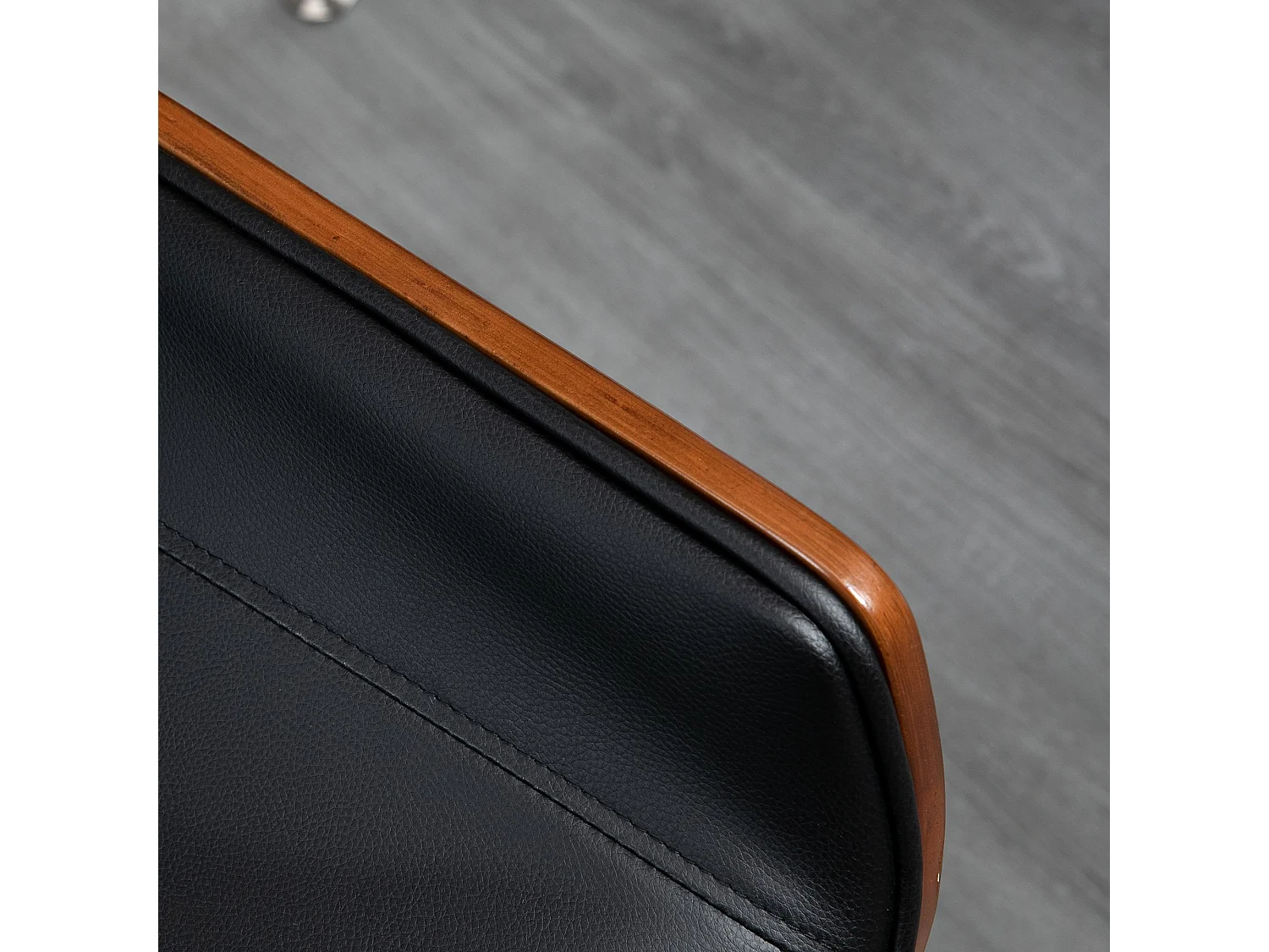 Silla de oficina negro 51x65.5x92 cm Vinsetto