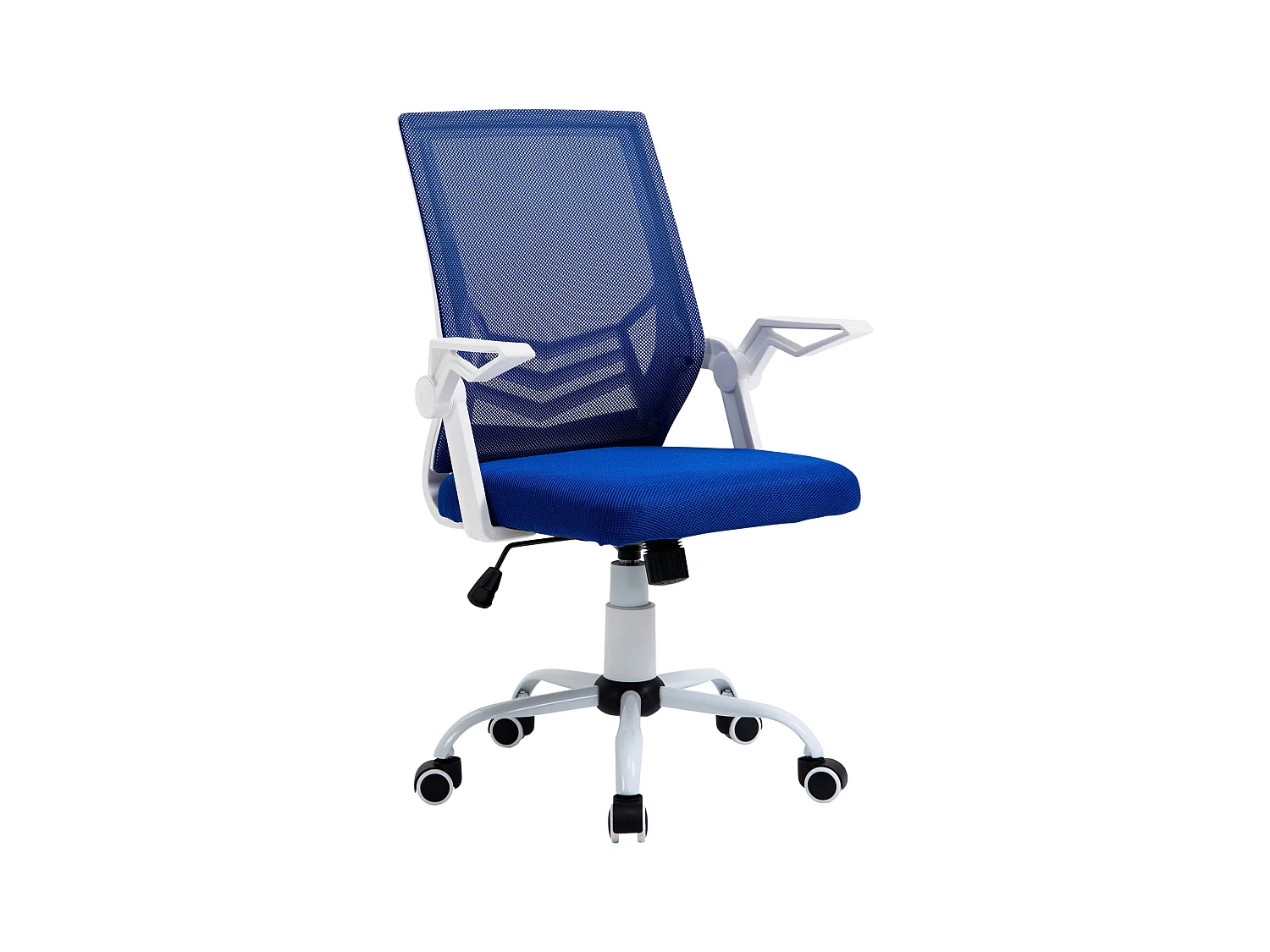 Silla de oficina azul 62.5x55x104 cm Vinsetto